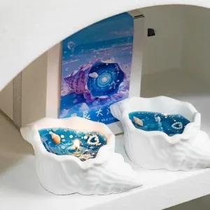 Nến thơm sò - Nến thơm decor handmade