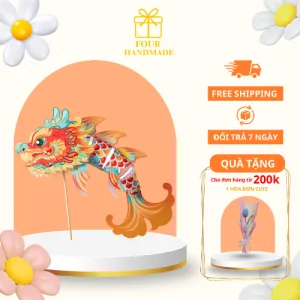 Đèn Lồng Cá Vàng Giấy