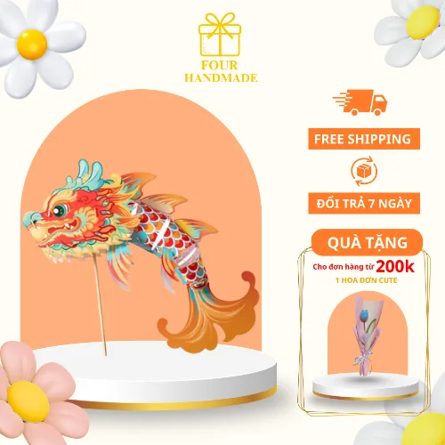 Đèn Lồng Cá Vàng Giấy