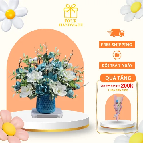 Hoa lụa trang trí Pula HTT02