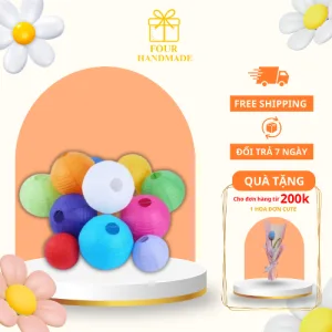 Set 10 Đèn Lồng Nhìu Màu Trang Trí Tết