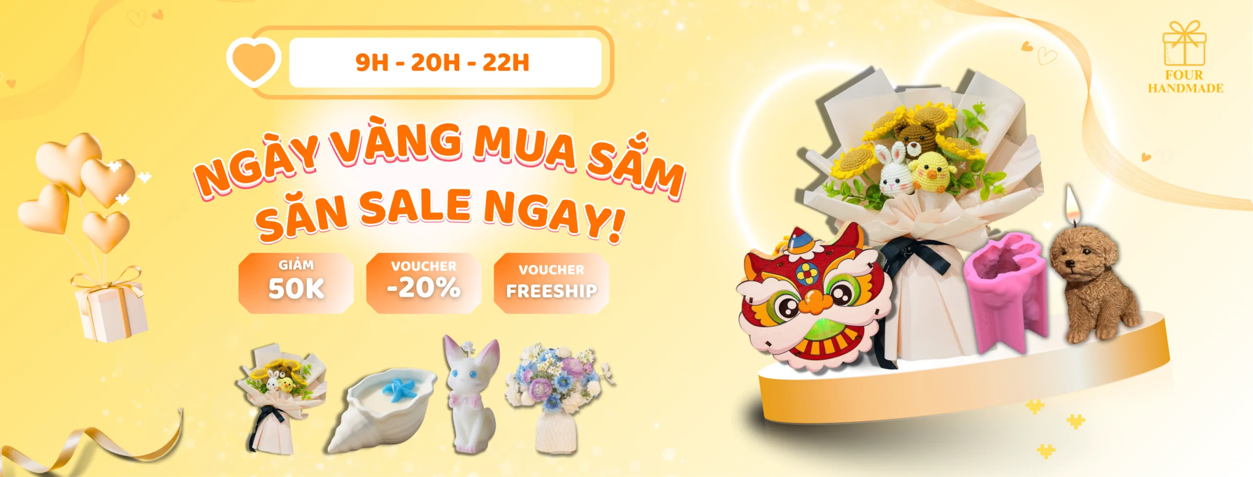 banner four handmade